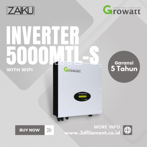 Solar Panel Growatt Inverter 5000MTL-S WIFI Dual MPPT Single phase